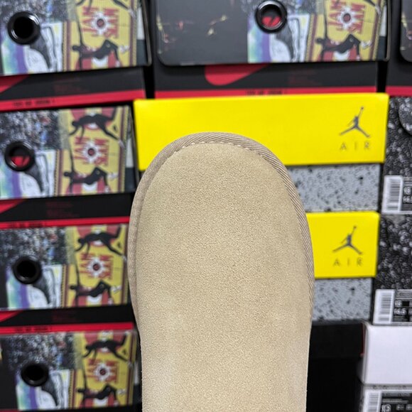 UGG Platform Ankle Womens Boots in Light Beige - Picture 3 of 9